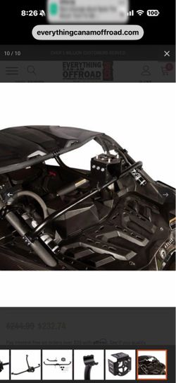 CanAm X3 Spare Tire Rack