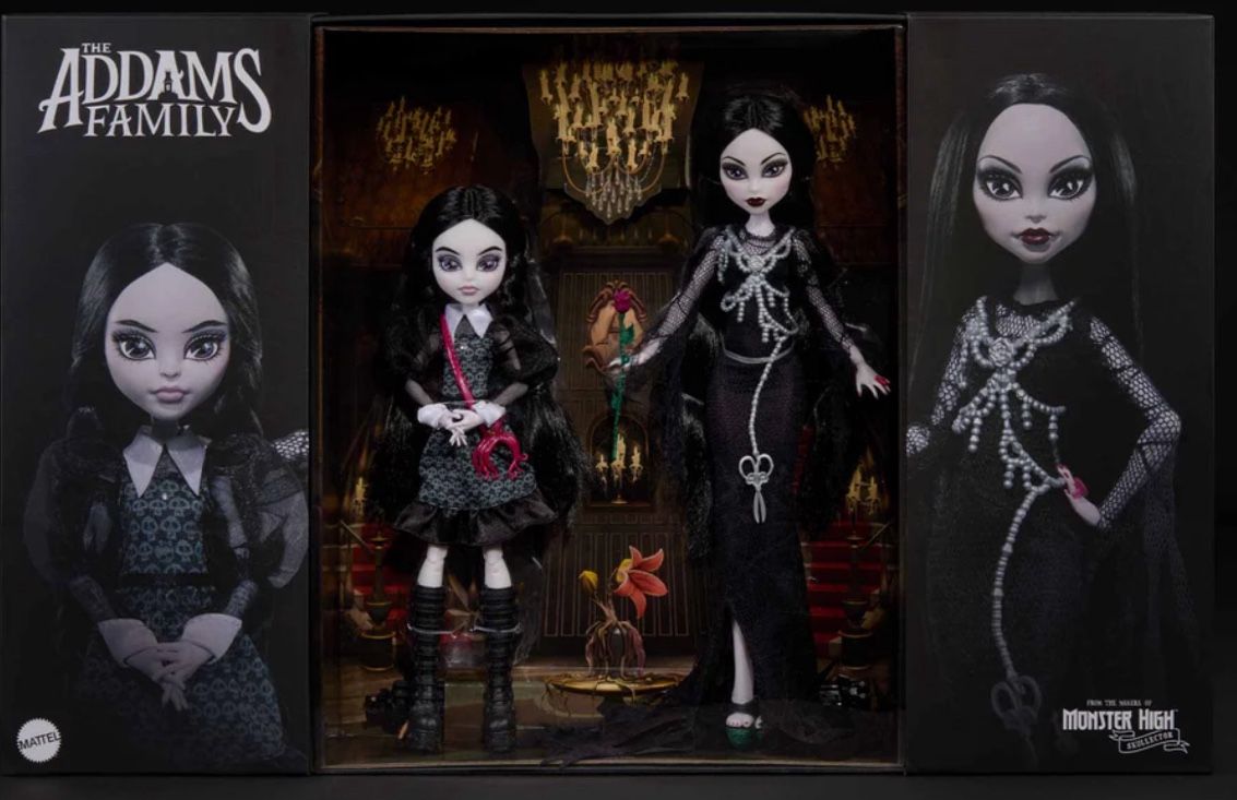 Mattel Monster High Skullector Addams Family Doll 2-Pack