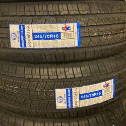 245 70 16 Brand New Set Of Tires 