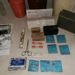 Military Issue Snake Bite / Medical Field Kit

