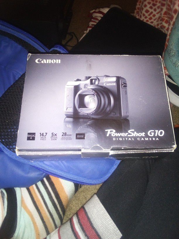 Canon Power Shot G10 Digital Camera Brand New in the Box.