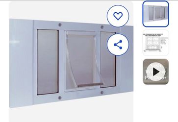 NEW DOG DOOR.