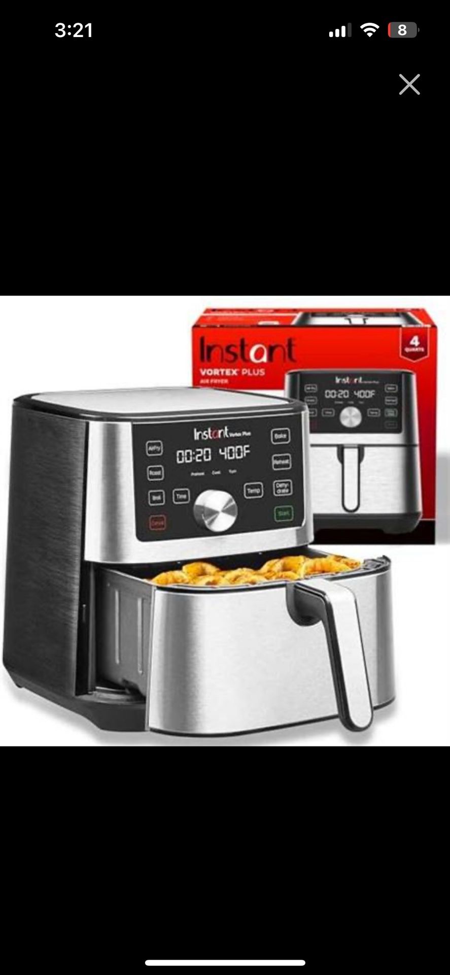Instant Vortex Plus Air Fryer