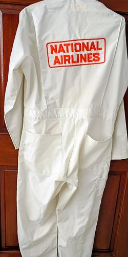 Rare Vintage National Airlines Mechanic Jumpsuit