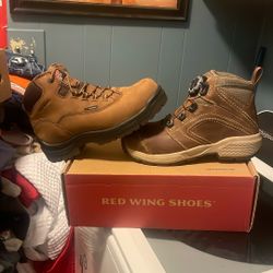 Red Wings Waterproof Work Boots For Women Steel Toe Size 8 8.5 9 9.5 Available 