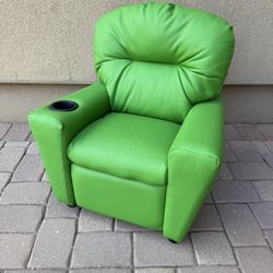  Lower Price  -  Child’s Faux Leather Recliner