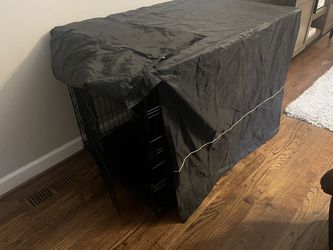 Dog crate cover