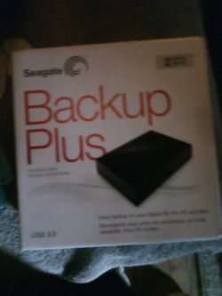 Seagate back up plus 2TB