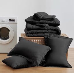 King 7 piece bed in bag