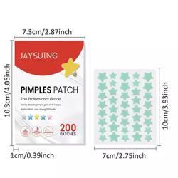 200pcs/set Invisible Acne Pimple Patch Professional Face Skin Care Repair Acne