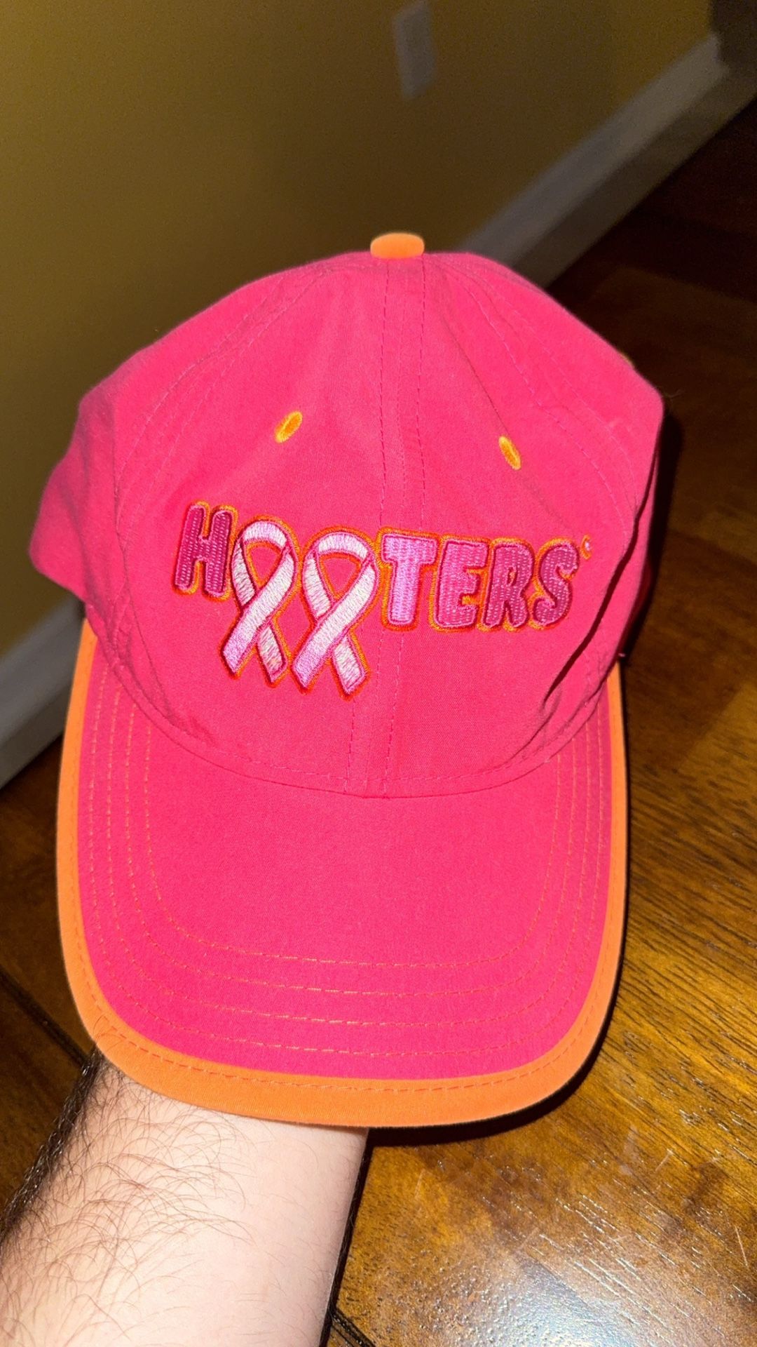 Hooters Breast Cancer Hat