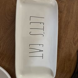 Large Rae Dunn Serving Tray Pick Up Only LP
