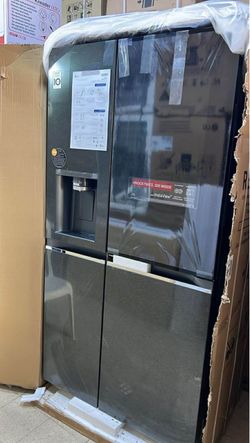 LG InstaView French Door Refrigerator Black