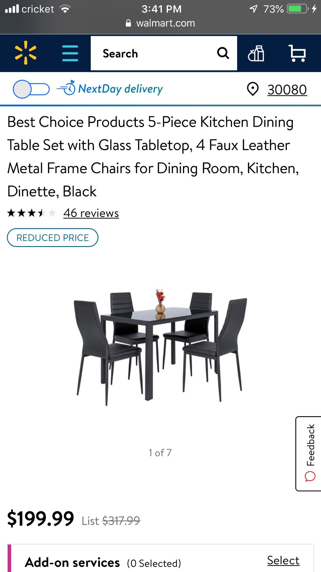 Best choice 5 piece kitchen dining set