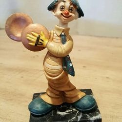 clown figurine made in italy