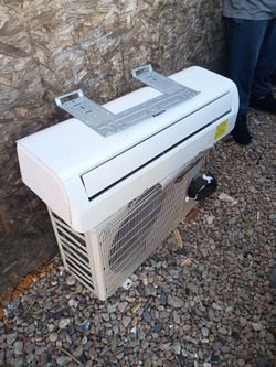 Nice air conditioner heat pumps but 12,000 BTUs perfect shake remote comes with it 1500 or best offer