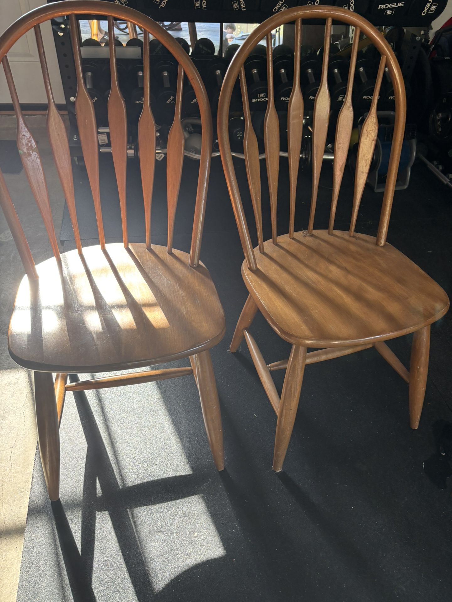 Oak Chair A Pair
