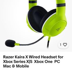 Razor Kaira x wired headset 