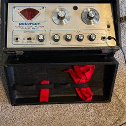 Peterson Model 520 - Vintage Strobe Audio/Visual Tuner