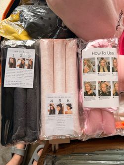 Heatless Hair Curling Set – 3 Pieces