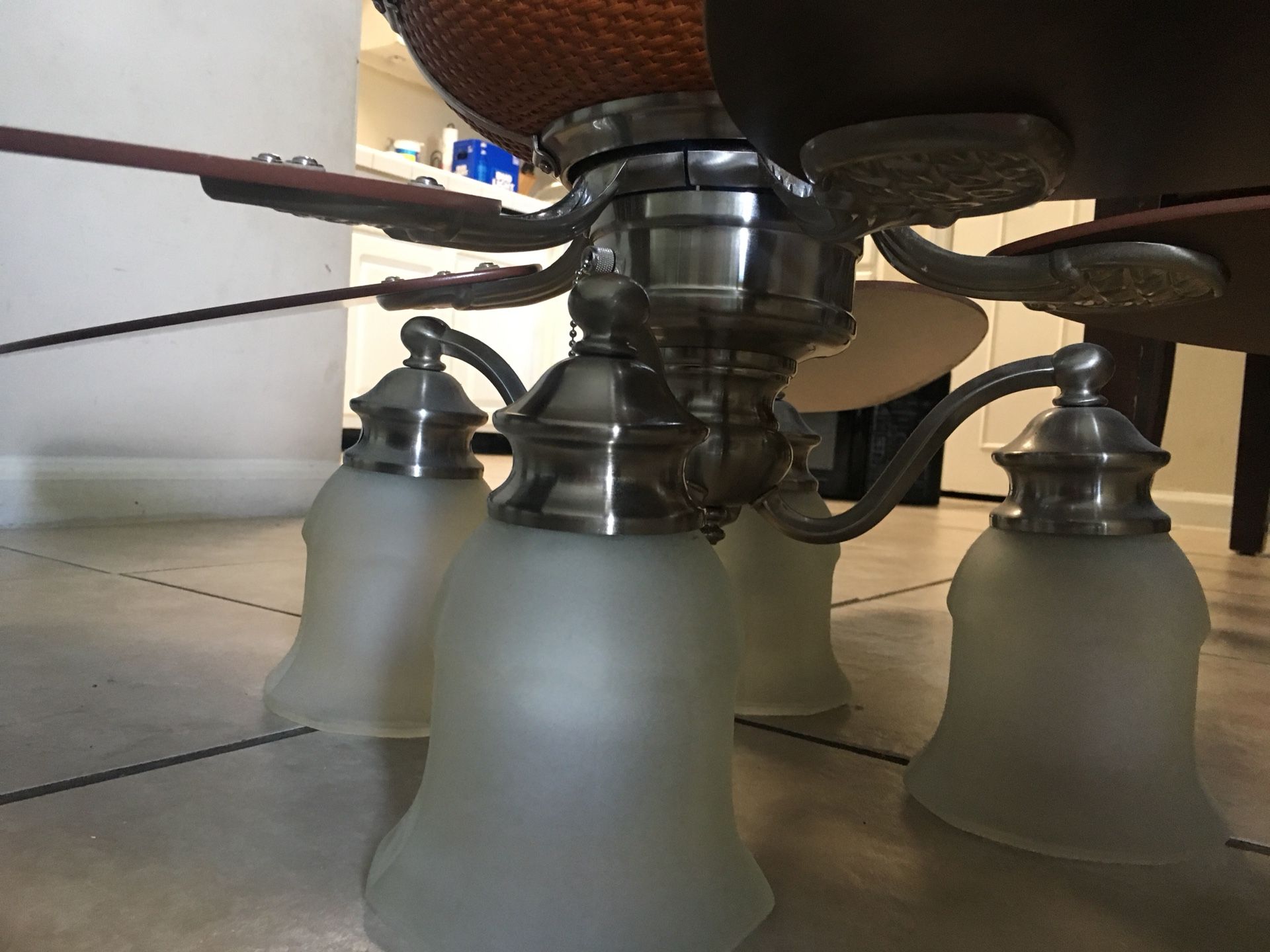 Harbor Breeze fan model YUC52ACF (F1525C) with almost new remote