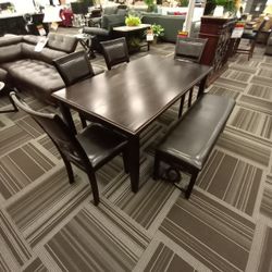 6pc Dining Room Set 