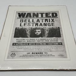The Wizarding World: Harry Potter - Bellatrix Wanted Poster 10X14 Poster