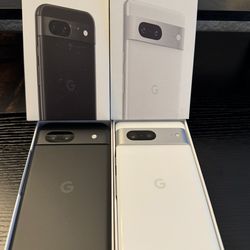 Brand new Google Pixel 8a & Pixel 7