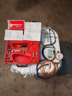 Deluxe FUEL pressure test kit. Or a very fair offer