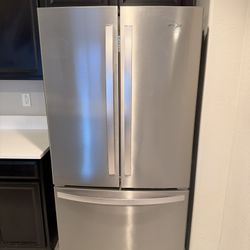 Whirlpool Wide French Door Refrigerator 