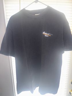 Vintage black midnight organic tee