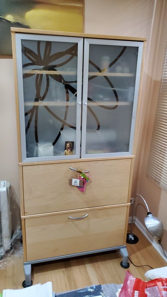 Office Wood File Storage Cabinet