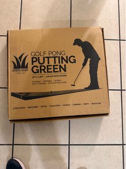 Evergrass golf pong putting green 9ft x 1.6ft