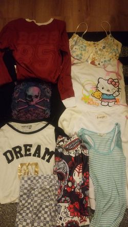 Juniors clothes lot size M/L
