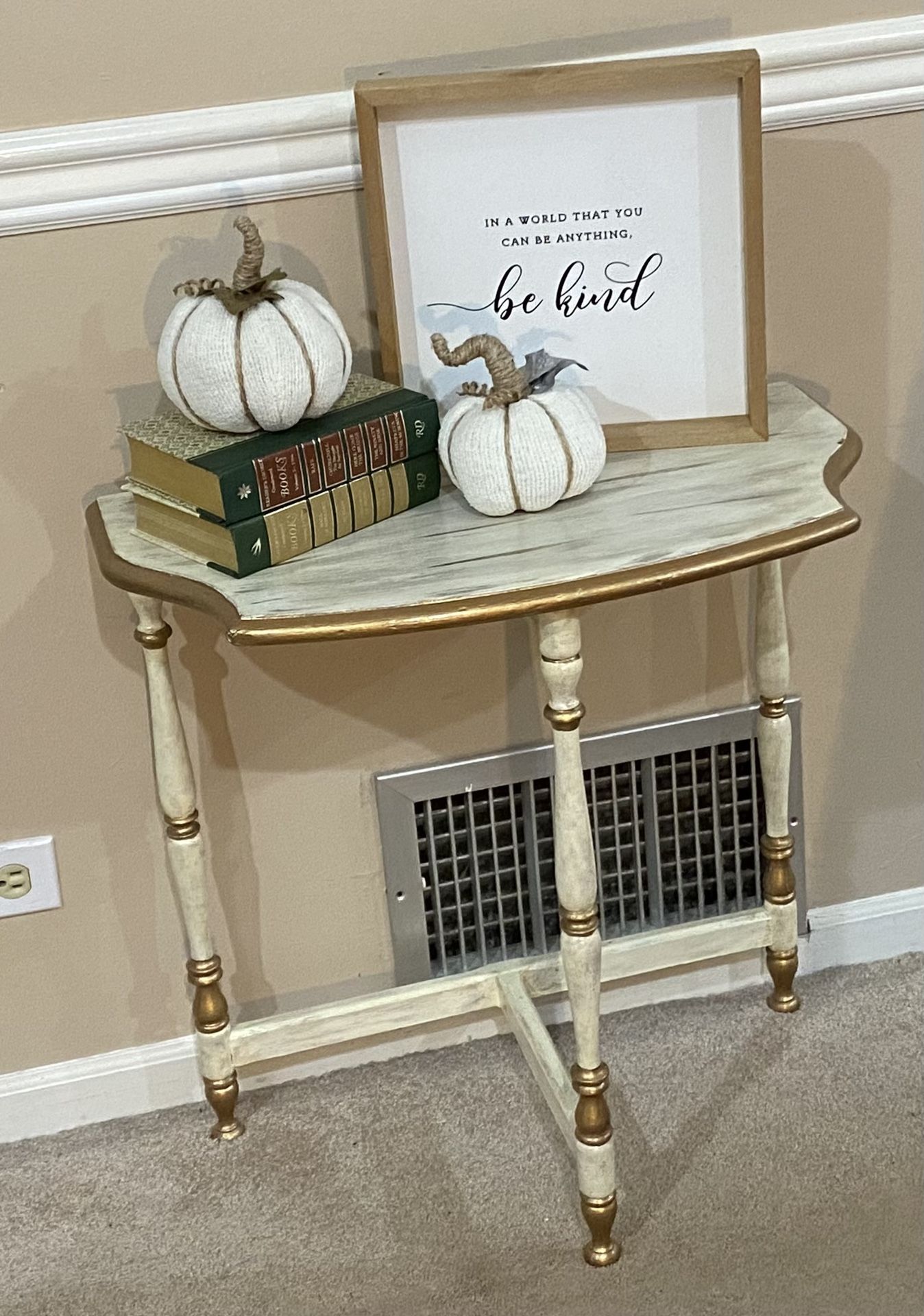 Console table
