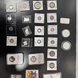 Fractional Silver and Silver Coins