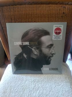 JOHN Lennon - Gimme Some Truth. 2LPS on Opaque Blue Vinyl. New Sealed