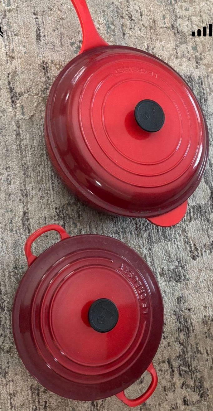 Le Creuset Dutch Oven And Deep Pan
