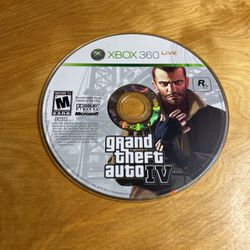 Xbox 360 - Grand Theft Auto 4 / GTA IV