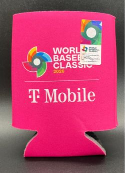 New Official WBC World Baseball Classic 2026 Can koozie Miami Houston