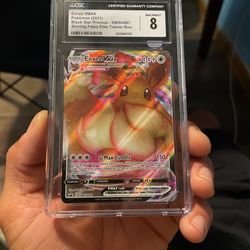 CGC Graded NM/Mint 8 Eevee VMAX