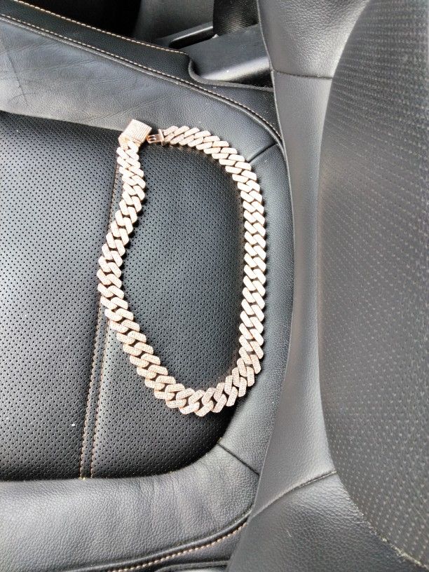 24 Inch Rose Gold Cuban