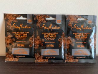 Shea Moisture Clarifying Mud Masks, Price for All (multiple sets available)