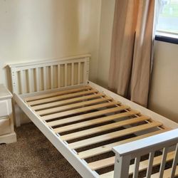 Twin Wood Bed