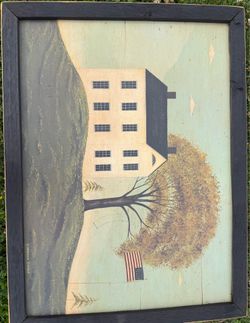 Salt box House Country Sceen