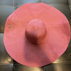 Zara large brim hat