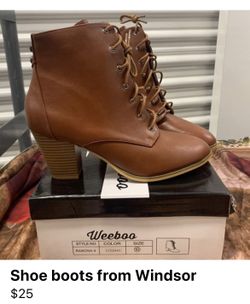 Brown shoe boots By Windsor 