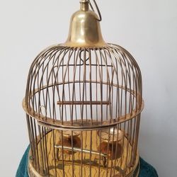 Brass Bird Cage for Sale in Fairfax, VA - OfferUp
