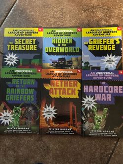 An Unofficial League Of Griefers Adventure Minecraft Paperback Books 1-6
