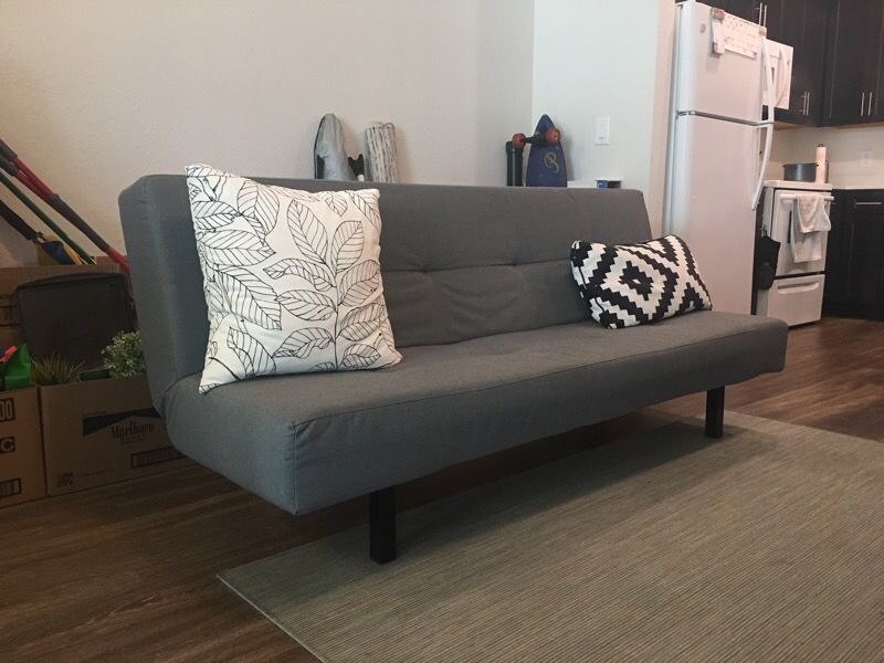 Ikea Balkarp Sleeper Sofa in vissle gray